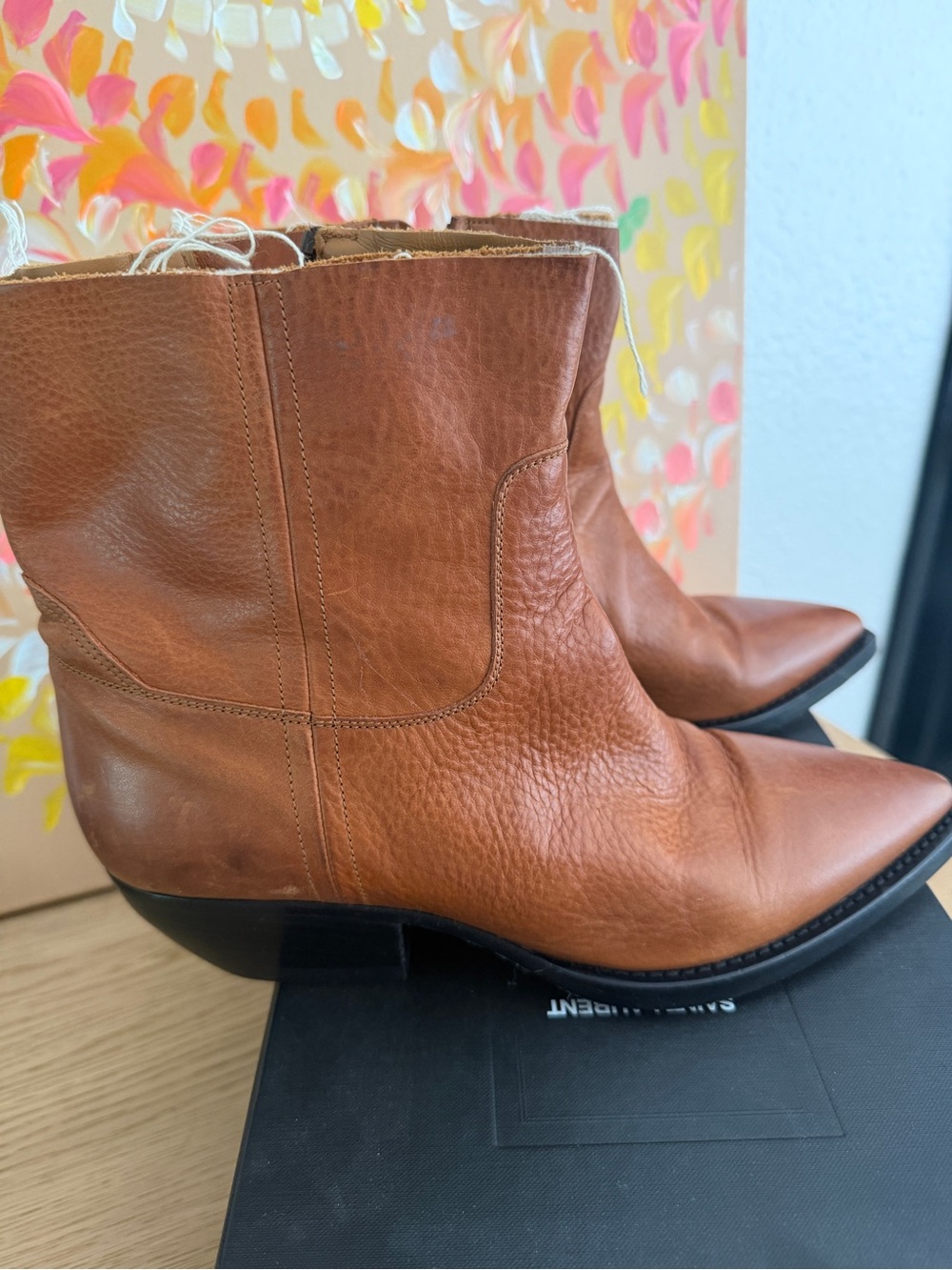 Saint Laurent western boot 39